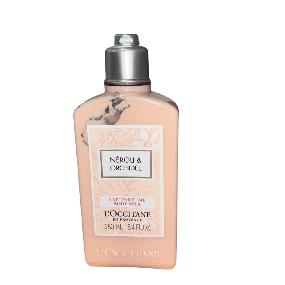 L'OCCITANE Néroli & Orchidée Body Milk 8.4 fl oz mostly full